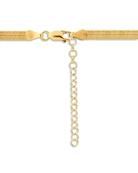 Herringbone Chain Necklace, 16