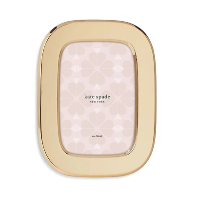 South Street Gold Oval Frame, 4" x 6"