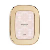 South Street Gold Oval Frame, 4" x 6"