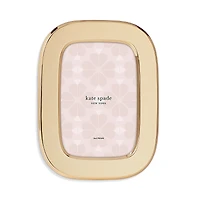 kate spade new york South Street Gold Oval Frame, 4 x 6