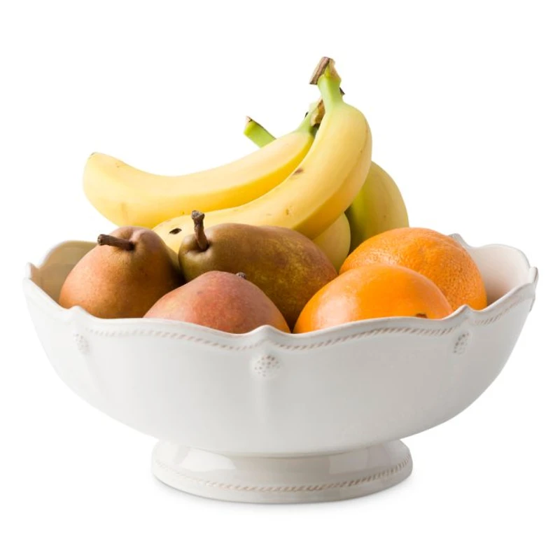 Berry & Thread Footed Fruit Bowl