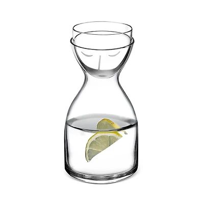 Nude Glass Mr. & Mrs. Small Bedside Water Set