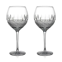 Irish Lace White Wine Glass, Set of 2