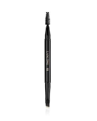 Angled Liner/Precision Brow Brush with Built-In Spoolie #15