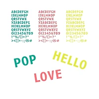 Fpm Milano Bank S Letter Stickers