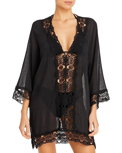 La Blanca Island Fare Tunic Swim Cover-Up