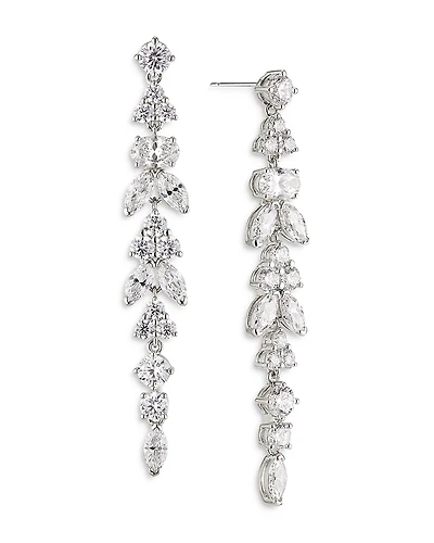 Nadri Prima Linear Drop Earrings
