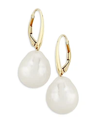 Bloomingdale's Fine Collection Baroque Cultured Pearl Drop Earrings