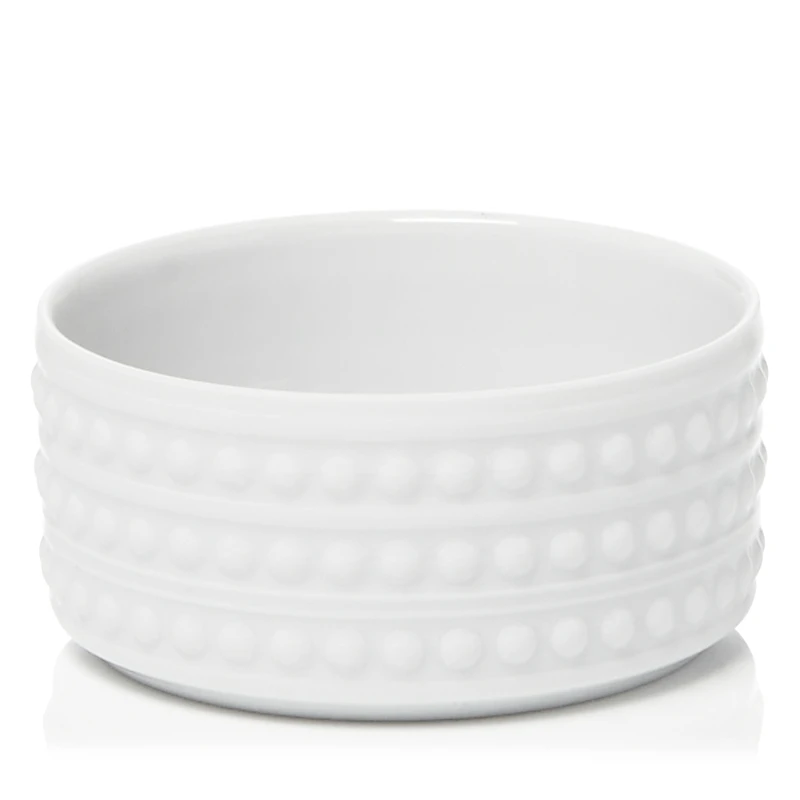 L'Objet Perlee White 3 Vertical Bowl
