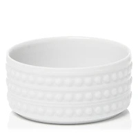 L'Objet Perlee White 3 Vertical Bowl