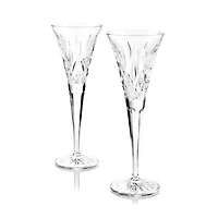 Lismore Toasting Flutes, Set of 2