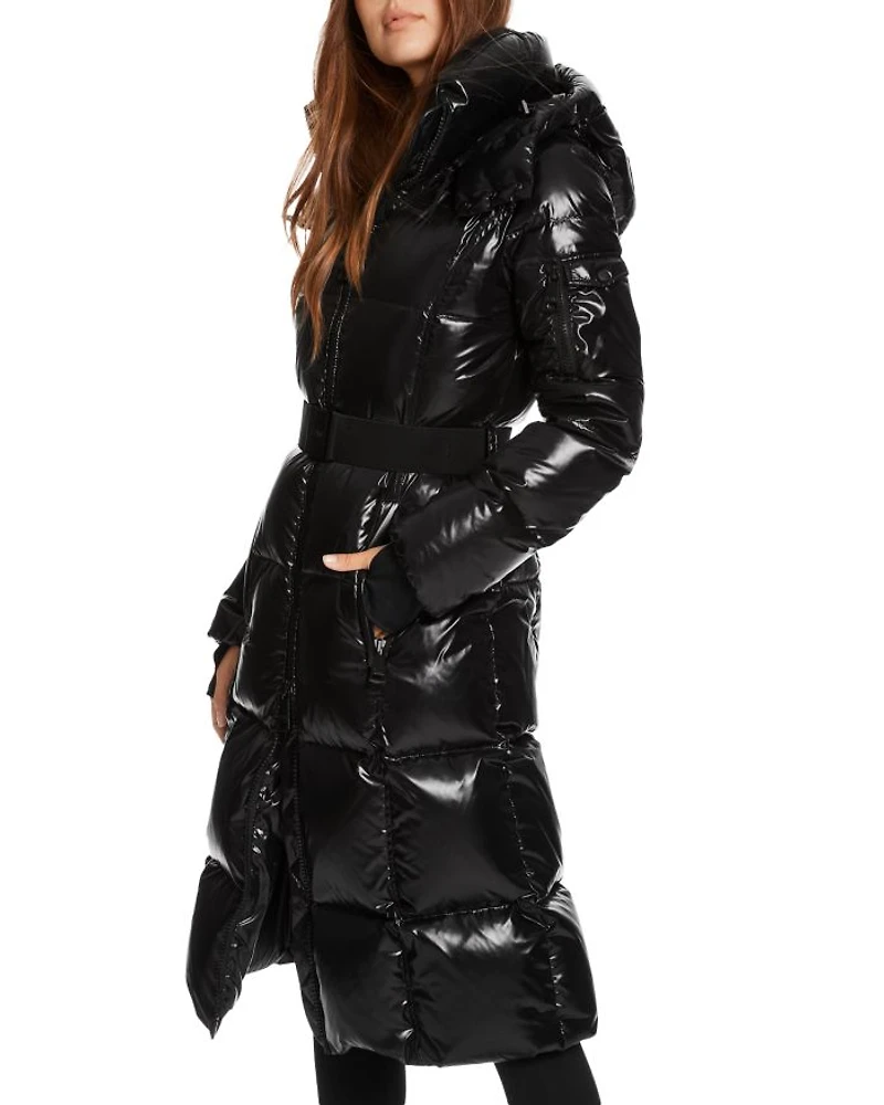 Long Noho Hooded Puffer Coat
