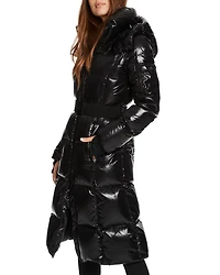 Long Noho Hooded Puffer Coat