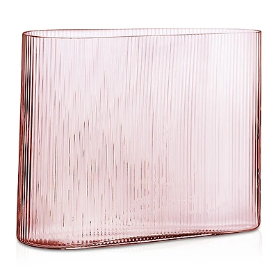 Nude Glass Mist Wide Vase