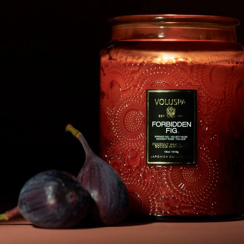 Forbidden Fig Large Jar Candle 18 oz.