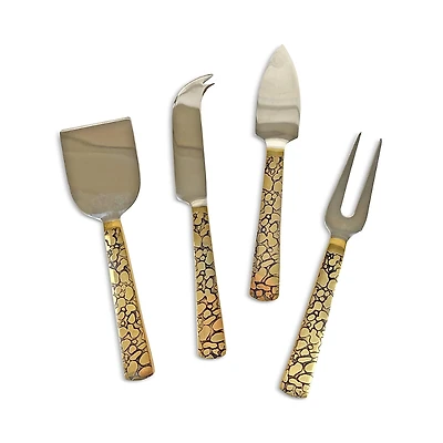 Michael Wainwright Panthera Gold Cheese Set