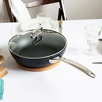 Cristel Castel Pro Ultralu 2 Qt. Non Stick Sautepan & Lid
