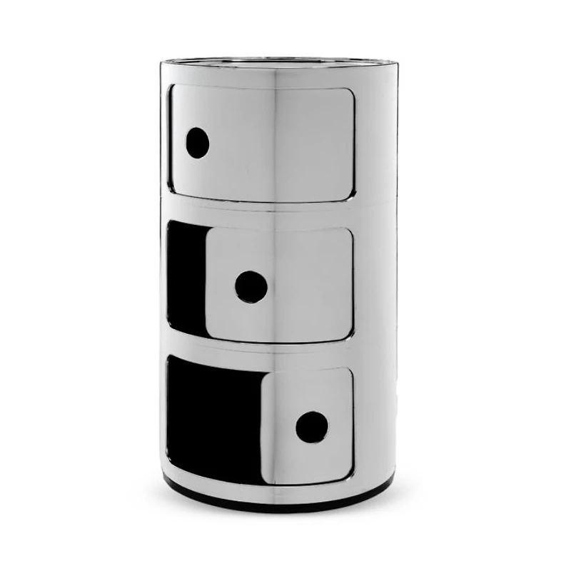 Componibili Metal 3 Tier Storage Tower