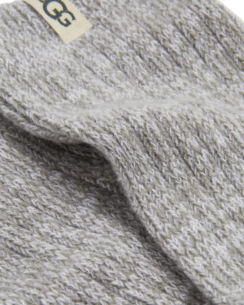 Rib Knit Crew Socks