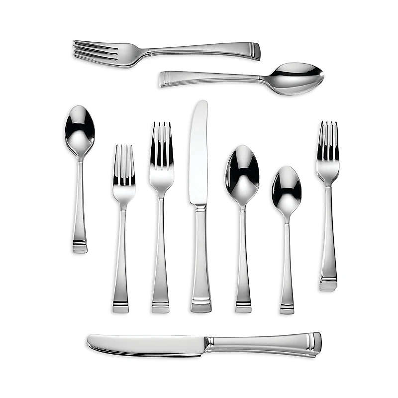 Lenox Federal Platinum Frosted 20 Piece Flatware Set