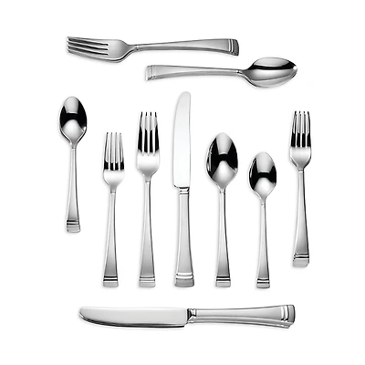 Lenox Federal Platinum Frosted 20 Piece Flatware Set