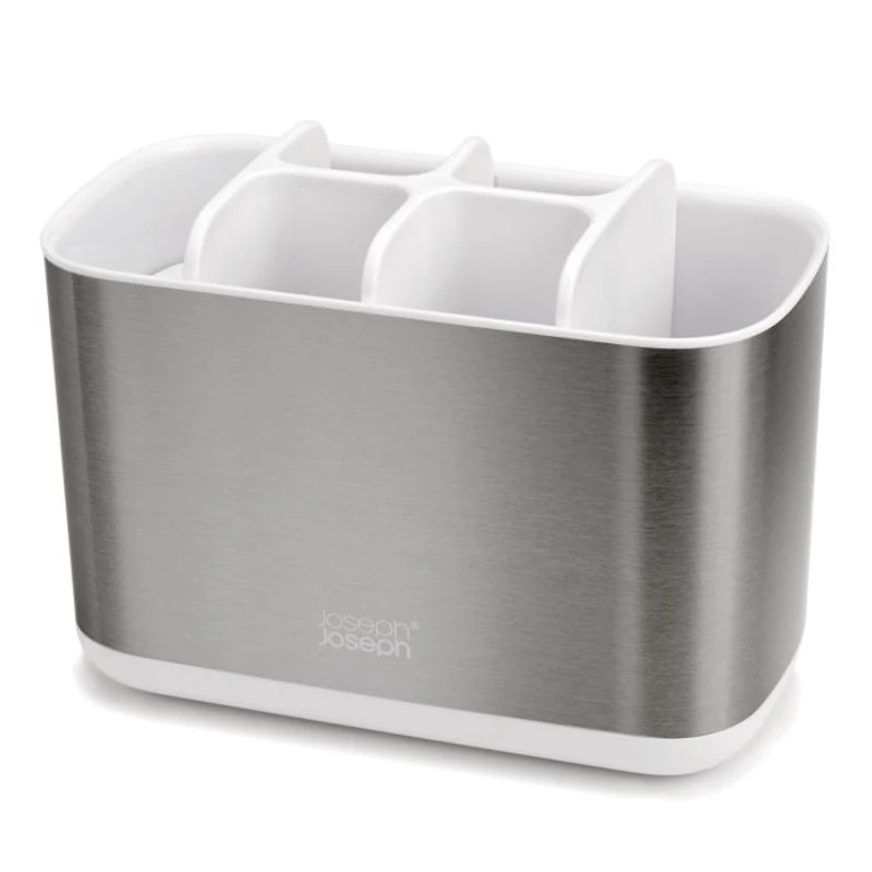 EasyStore™ Steel Large Toothbrush Holder