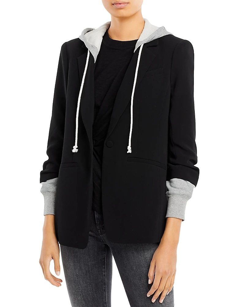 Cinq a Sept Khloe Hooded Blazer