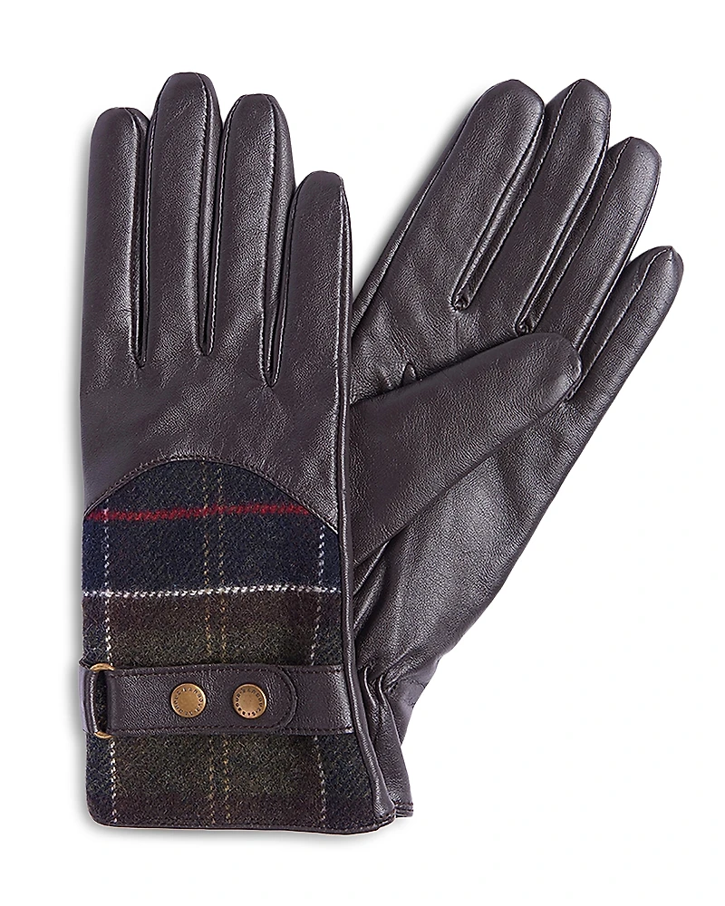 Barbour Dee Tartan Gloves