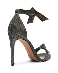 Women's Clarita Glitter Ankle Strap High Heel Sandals