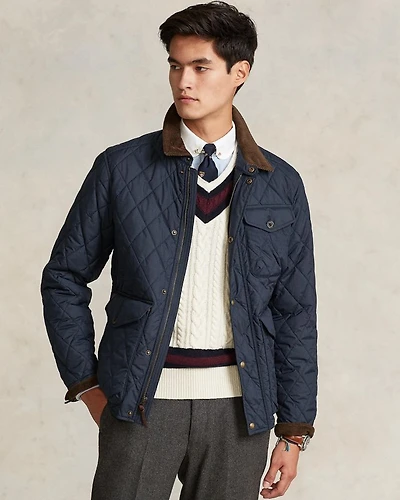 Quilted Water-Repellent Jacket