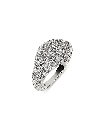 Nadri Pave Signet Ring