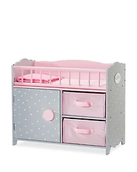 Teamson Princess Baby Doll Crib - Ages 3+