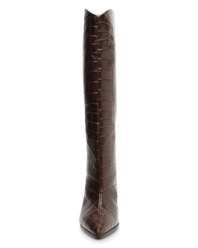 Women's Maryana Embossed Block Heel Tall Boots