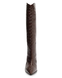Women's Maryana Embossed Block Heel Tall Boots