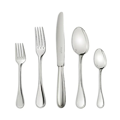 Christofle Perles Silverplate 5 Piece Place Setting