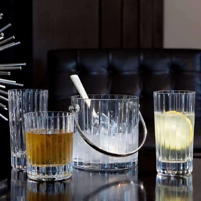 Harmonie On The Rocks Tumblers & Ice Bucket 5-Piece Set
