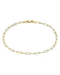 14K Yellow Gold Open Link Bracelet