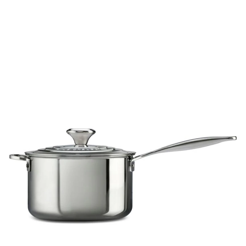 Stainless Steel 4-Quart Saucepan with Lid