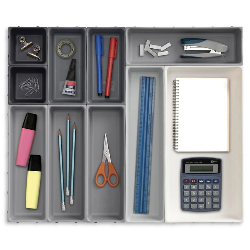 10-Piece Modular Drawer Organizer