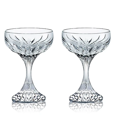 Baccarat Massena Champagne Coupe, Set of 2