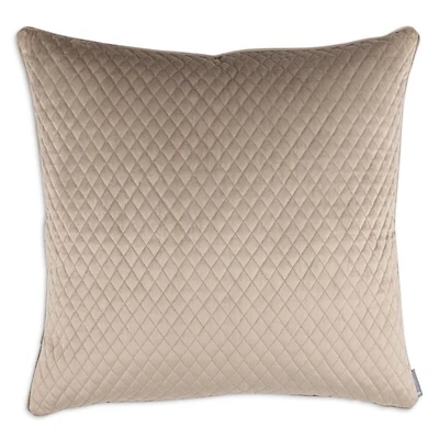 Valentina Quilted Velvet Euro Decorative Pillow, 26" x