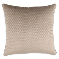 Valentina Quilted Velvet Euro Decorative Pillow, 26" x
