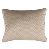 Lili Alessandra Valentina Quilted Velvet Decorative Pillow