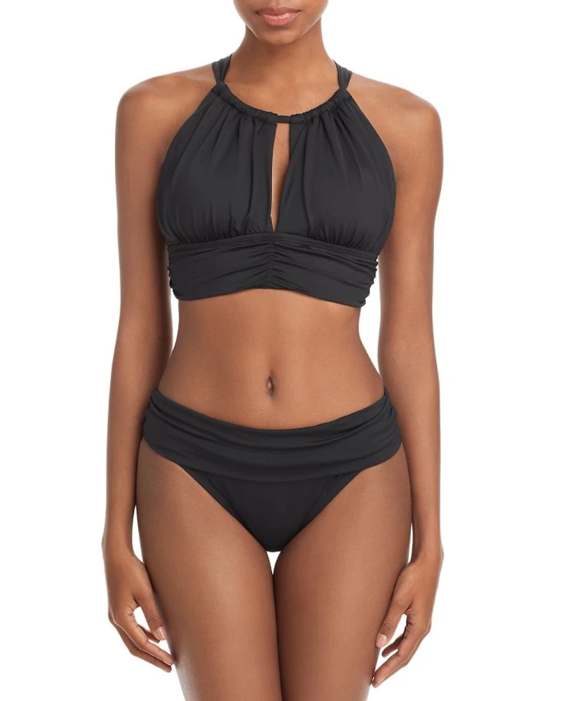 Island Goddess Shirred Bikini Bottom