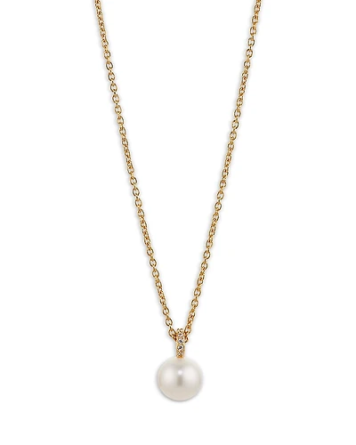 Nadri Cultured Freshwater Pearl Pendant Necklace, 18