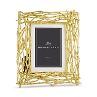 Gold-Tone Twig Frame, 7" x 5"