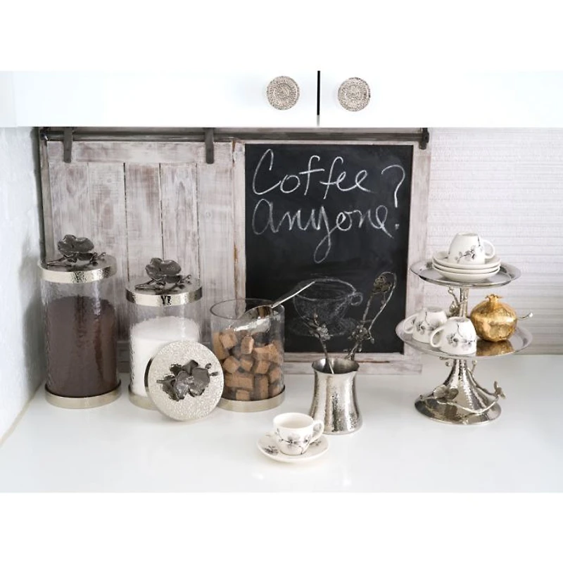 Black Orchid Coffee Pot