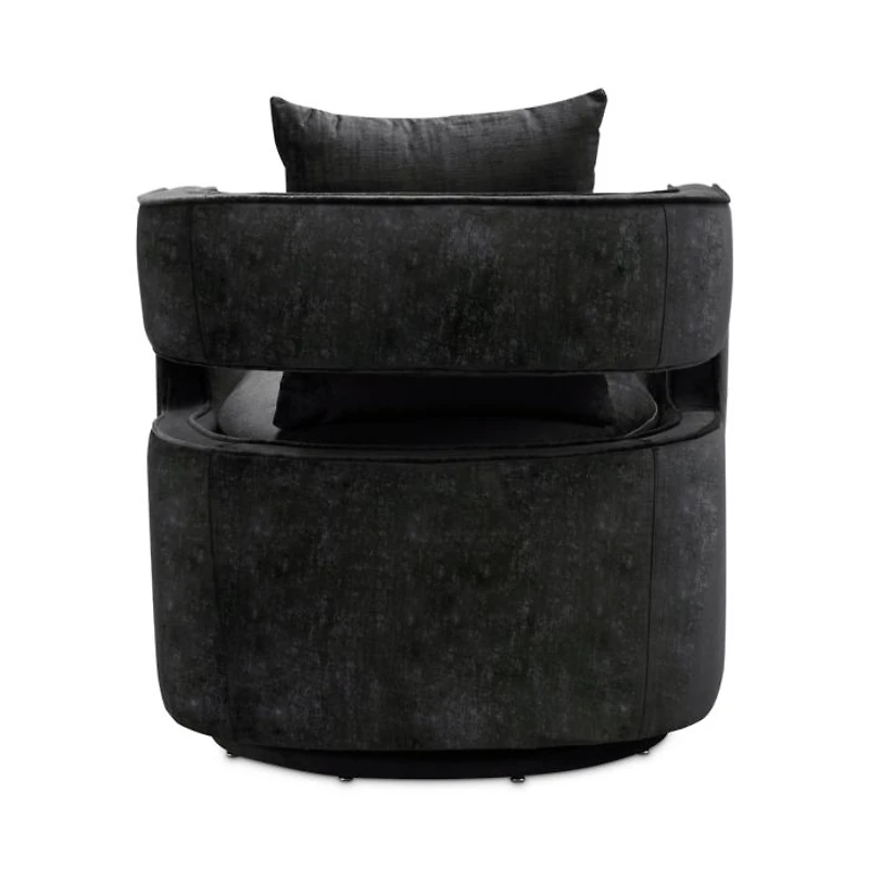 Kennedy Velvet Swivel Chair