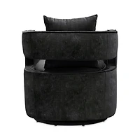Kennedy Velvet Swivel Chair