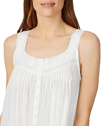Cotton Ruffle Hem Nightgown
